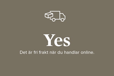 YES! Det är fri frakt när du handlar online och hämtar i butik.