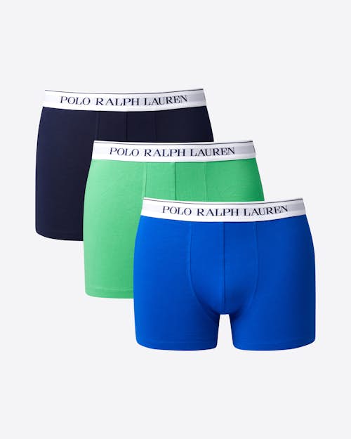 Classic Fit Stretch Boxer Brief - 3 Pack by Polo Ralph Lauren