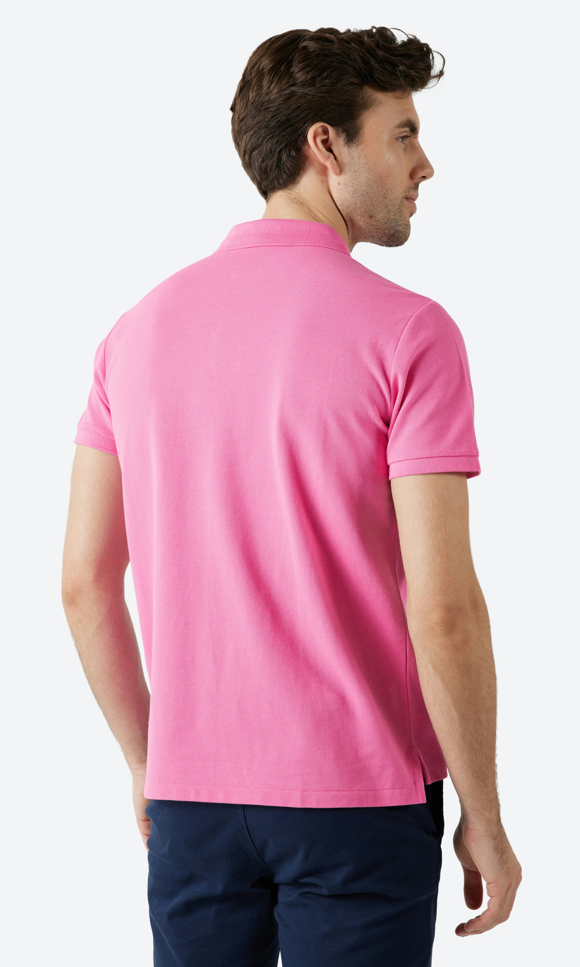 Polo Ralph Lauren Mesh Polo Shirt Pink | Men | Volt