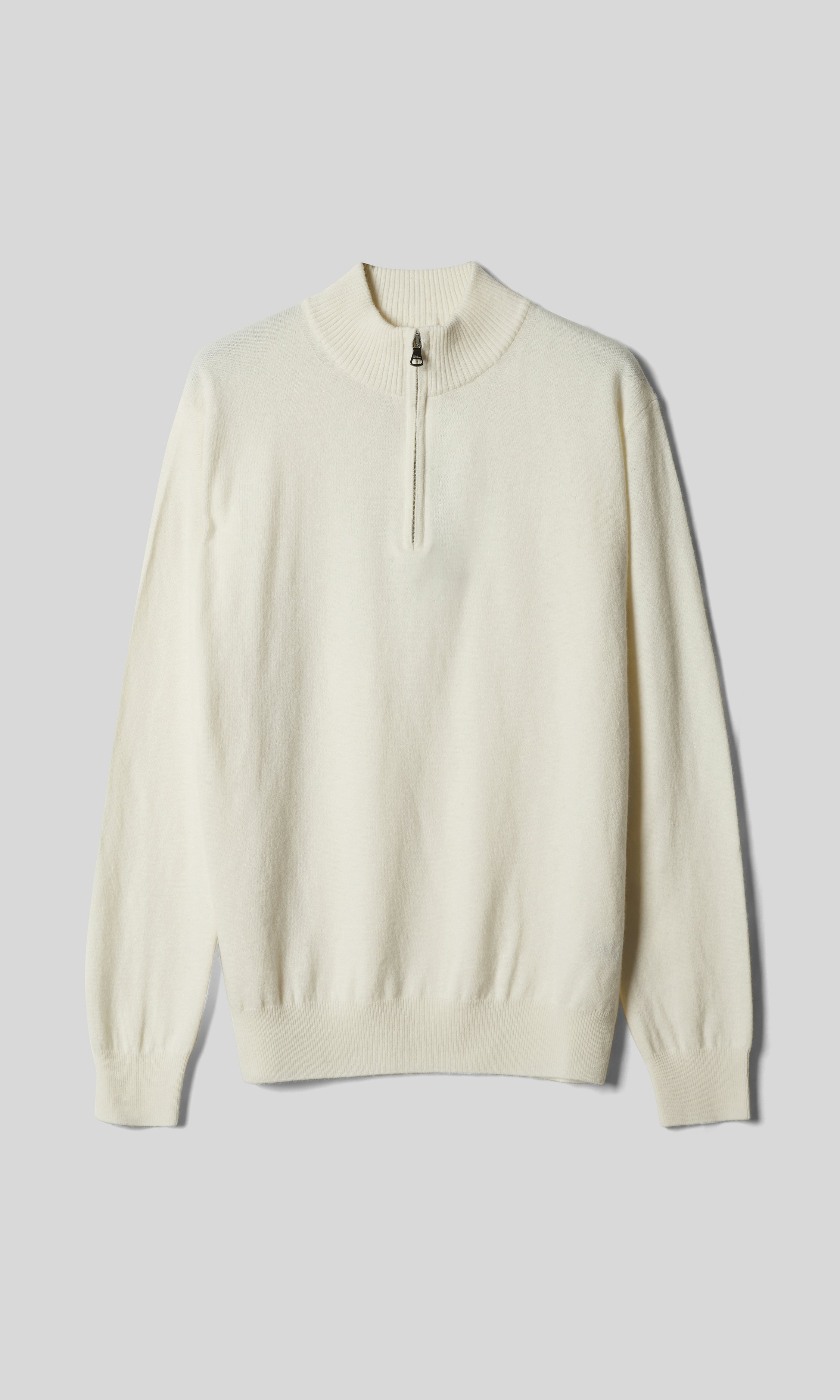 【IONSEOUL】P half zipper KNIT 5FM0126 Rib Half Zip Knit | Unison Label