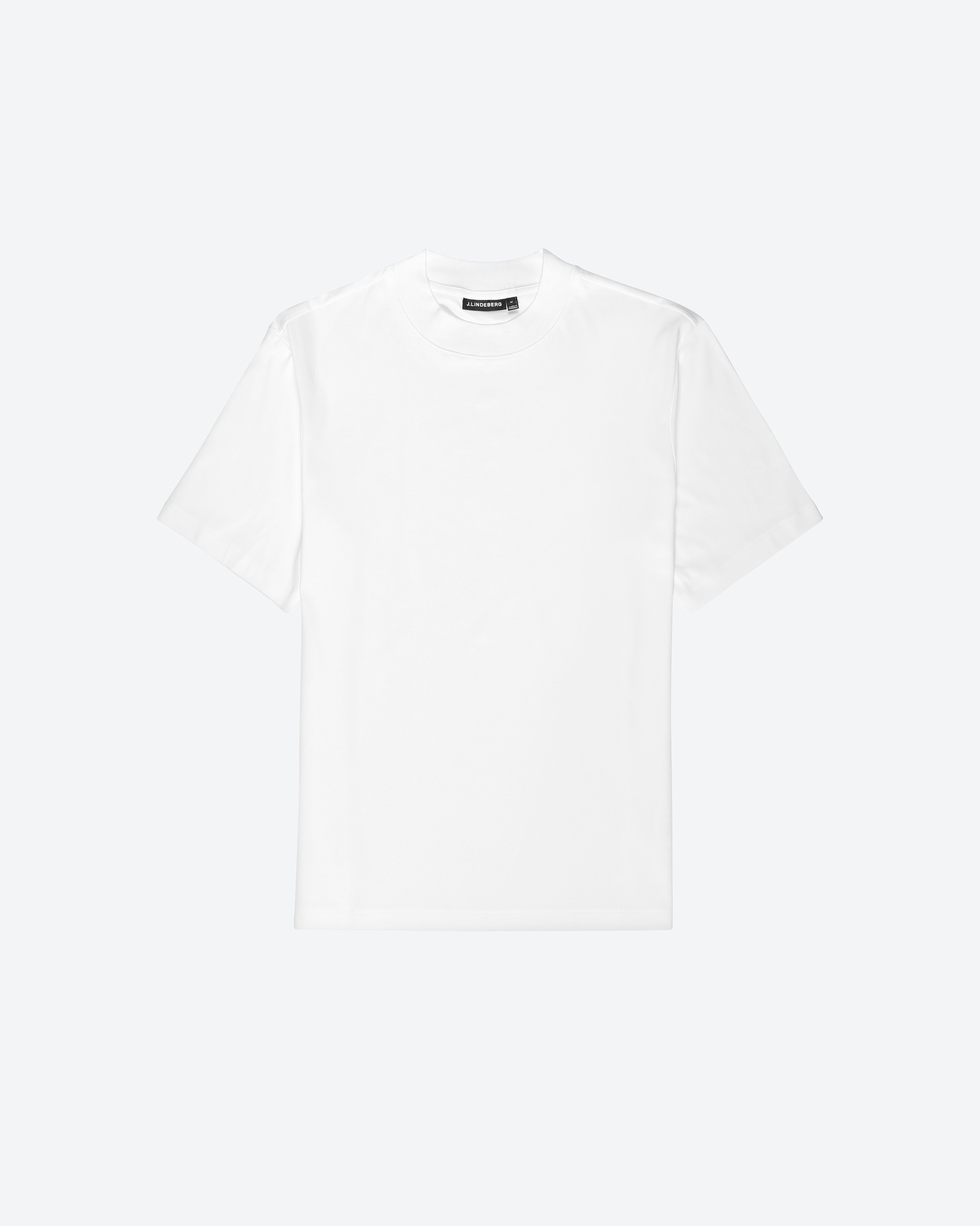 Ace Mock Neck T-shirt / White