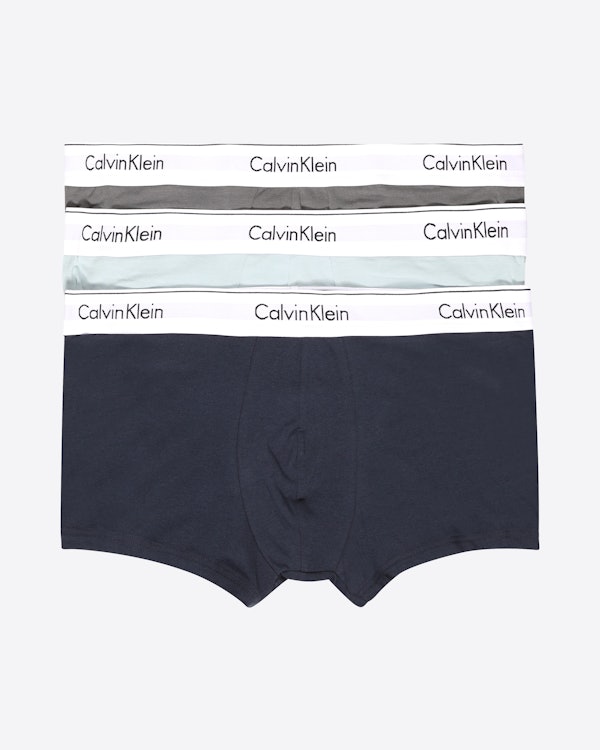 Calvin Klein Jeans 3 Pack Trunks - Modern Cotton Multi | Men | Volt