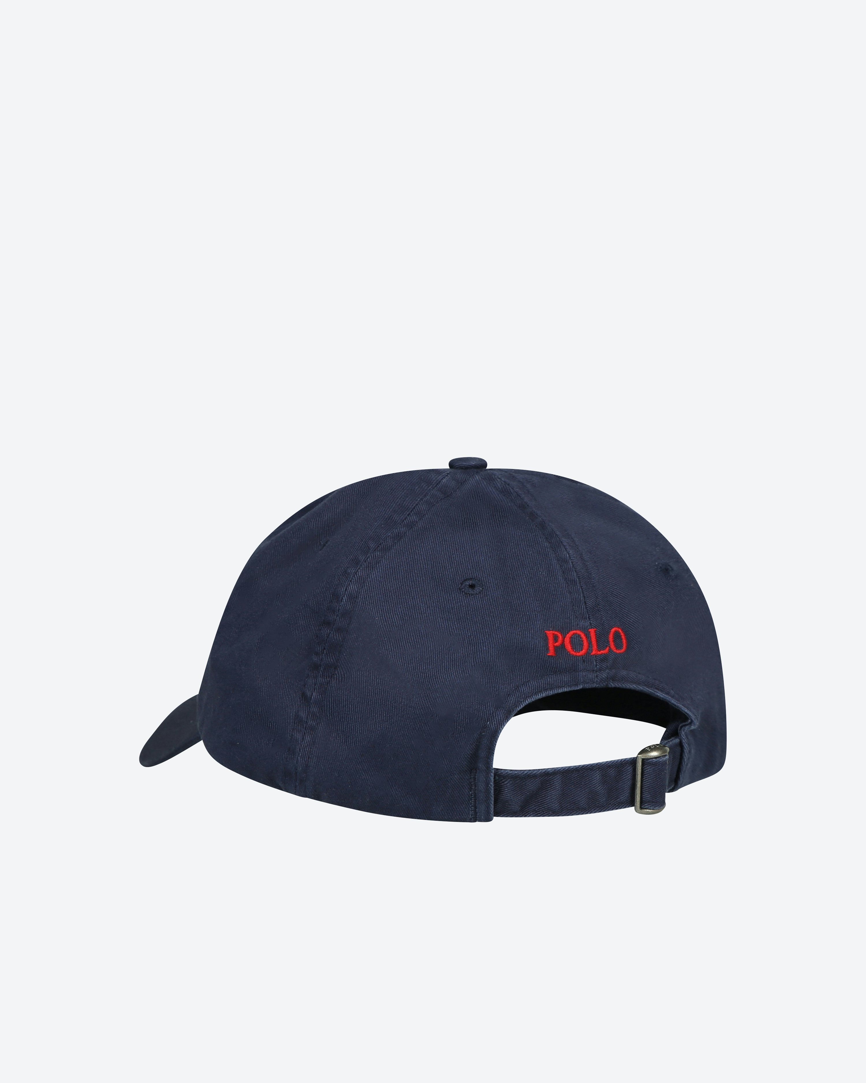 Polo Ralph Lauren Cotton Chino Ball Cap Navy | Men | Volt