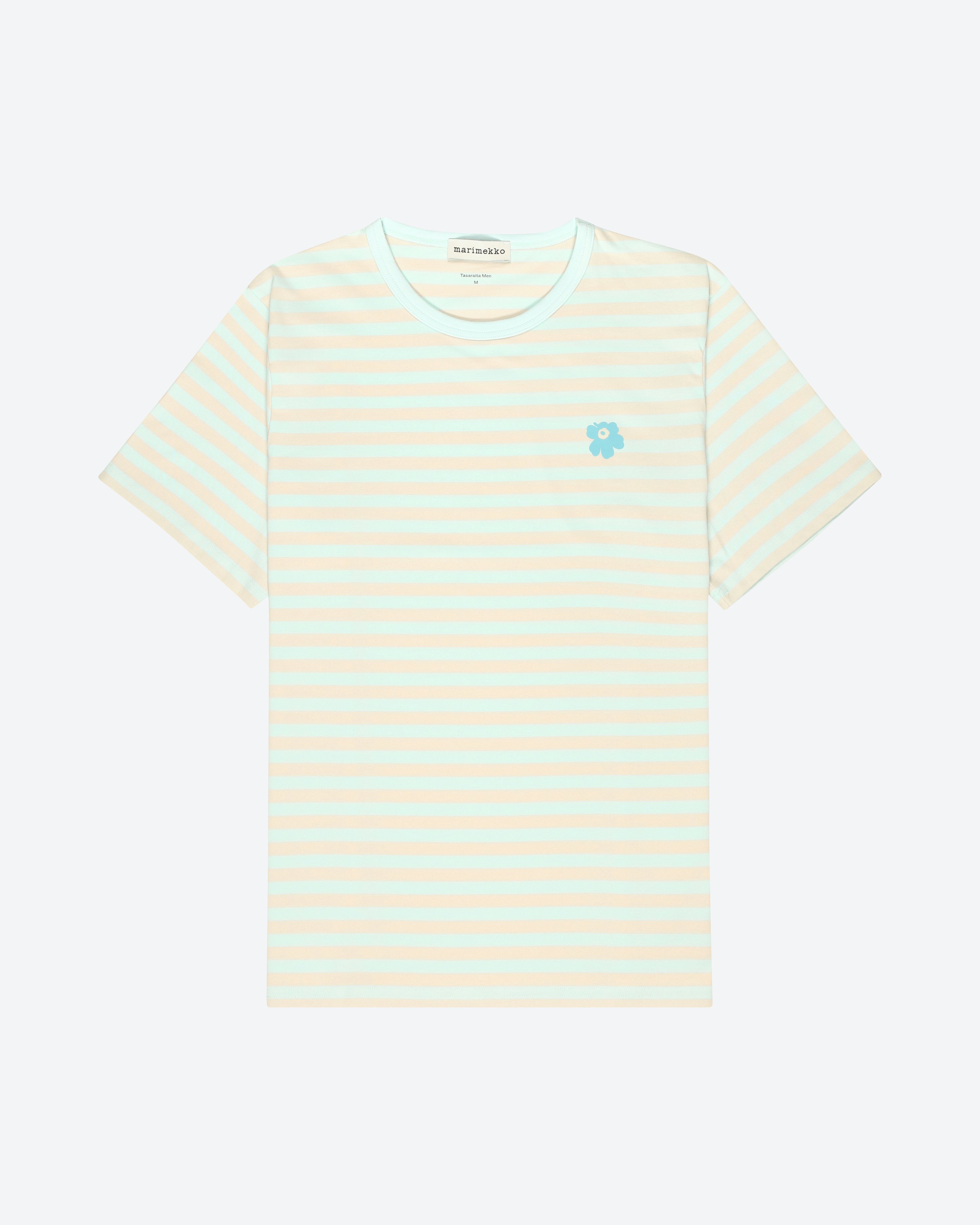 Marimekko Tasaraita Shortsleeve Light green | Men | Volt