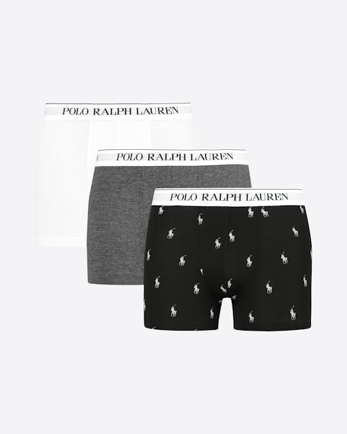 Rise Klein Calvin | Low Volt White 3-Pack Underwear Trunks Men |