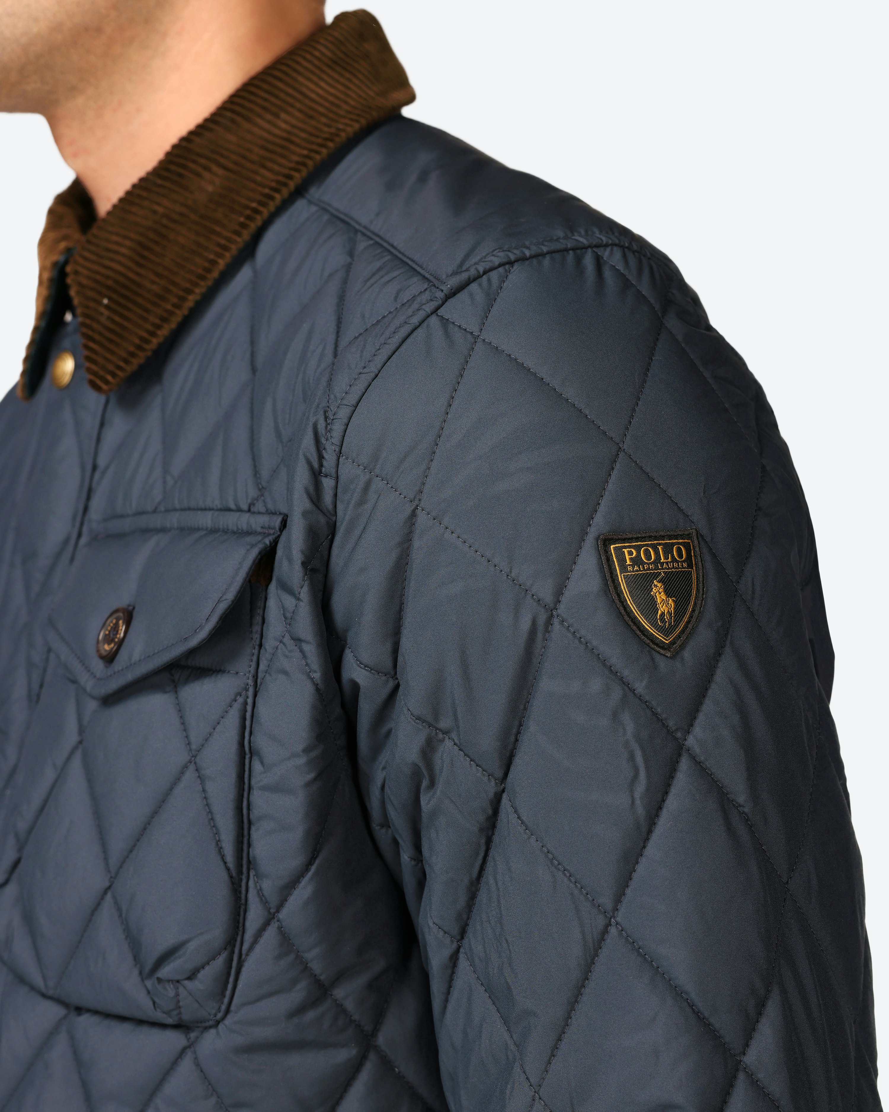 Polo Ralph Lauren Men's Primaloft Insulated Quilted Jacket (2XLarge, Navy)  